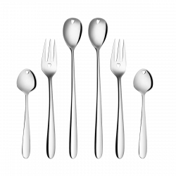 Zestaw upominkowy z sercem 6 szt. - Love Cutlery