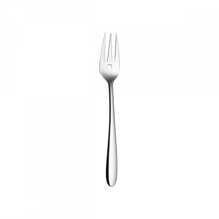 Widelec do ciasta z serduszkiem - Love Cutlery