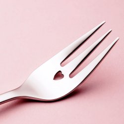 Zestaw upominkowy z sercem 6 szt. - Love Cutlery